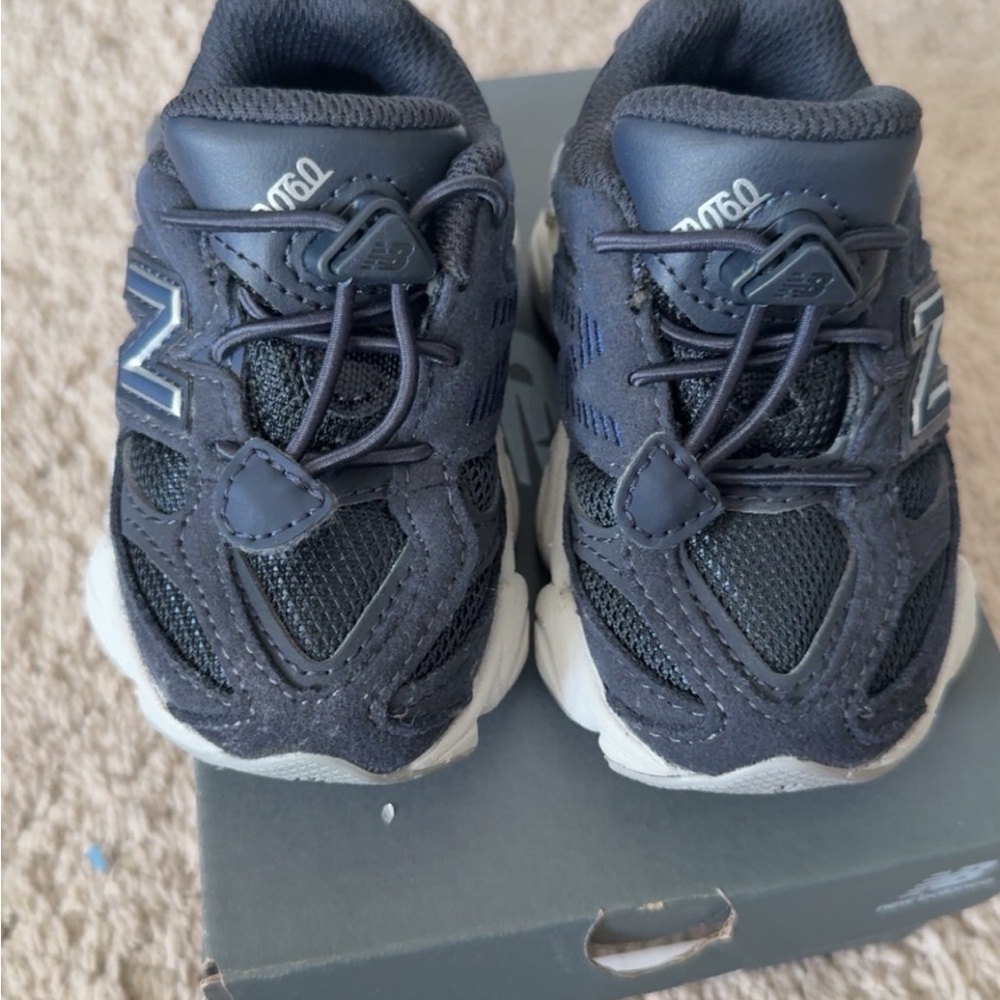 New Balance Baby Blue and White Sneakers Athletic Design
